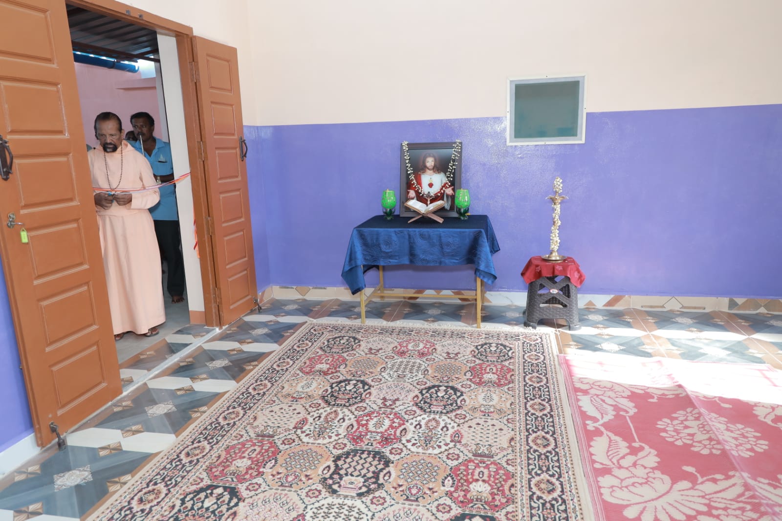 Inauguration and blessing ceremony of the new prayer sanctuary