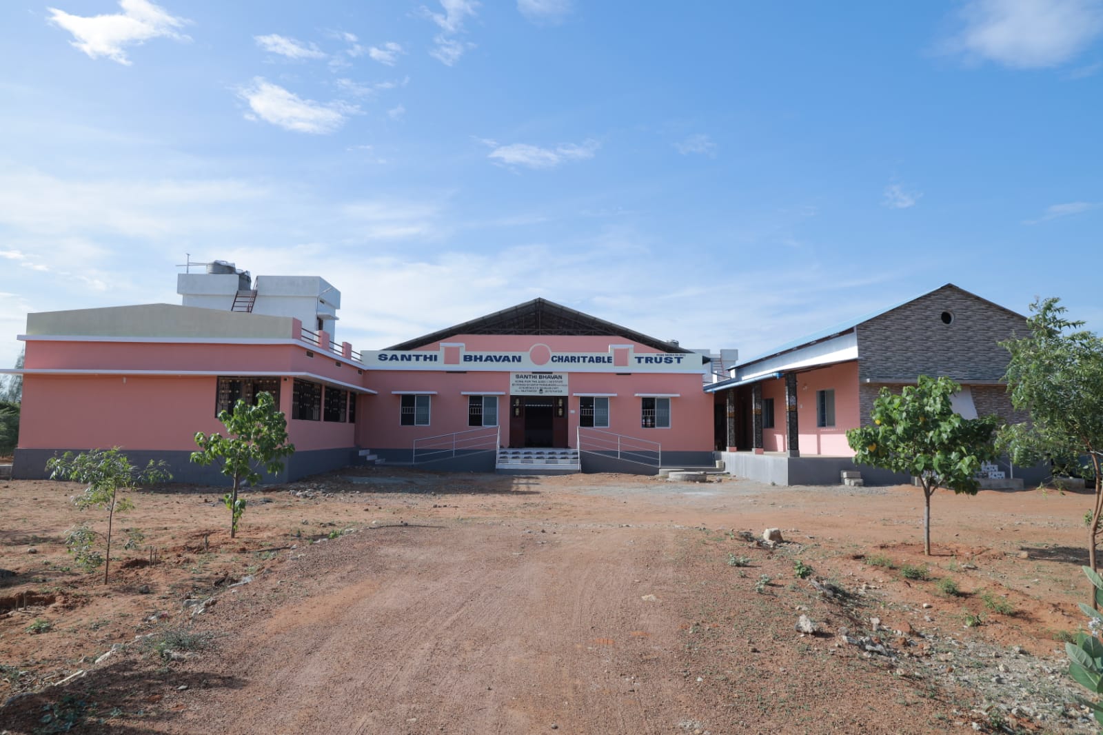 Santhi Bhavan Charitable Trust main building and registered home for the aged